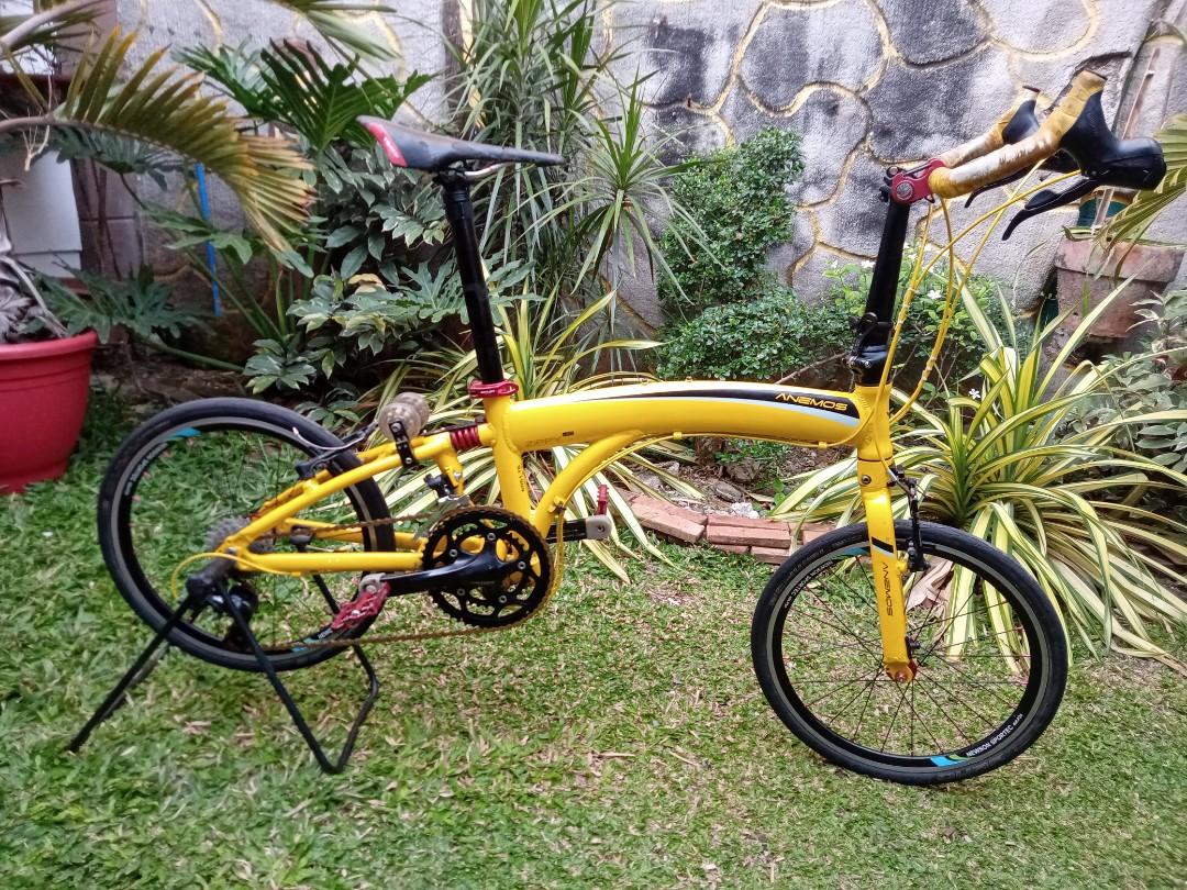 Anemos cheap folding bike