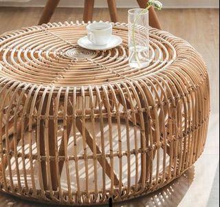 Rattan Table Native Table Center Table Minimalist Table Rattan Furnitures Coffee Table