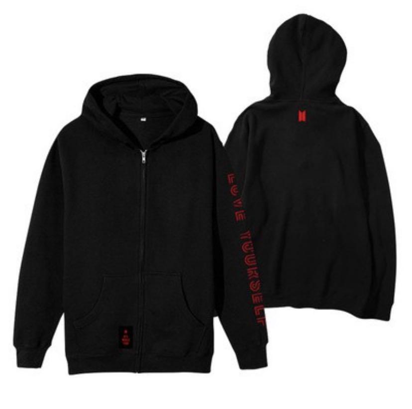 READYSTOCK BTS kpop hoodie sweatshirt bts LOVE YOURSELF korean