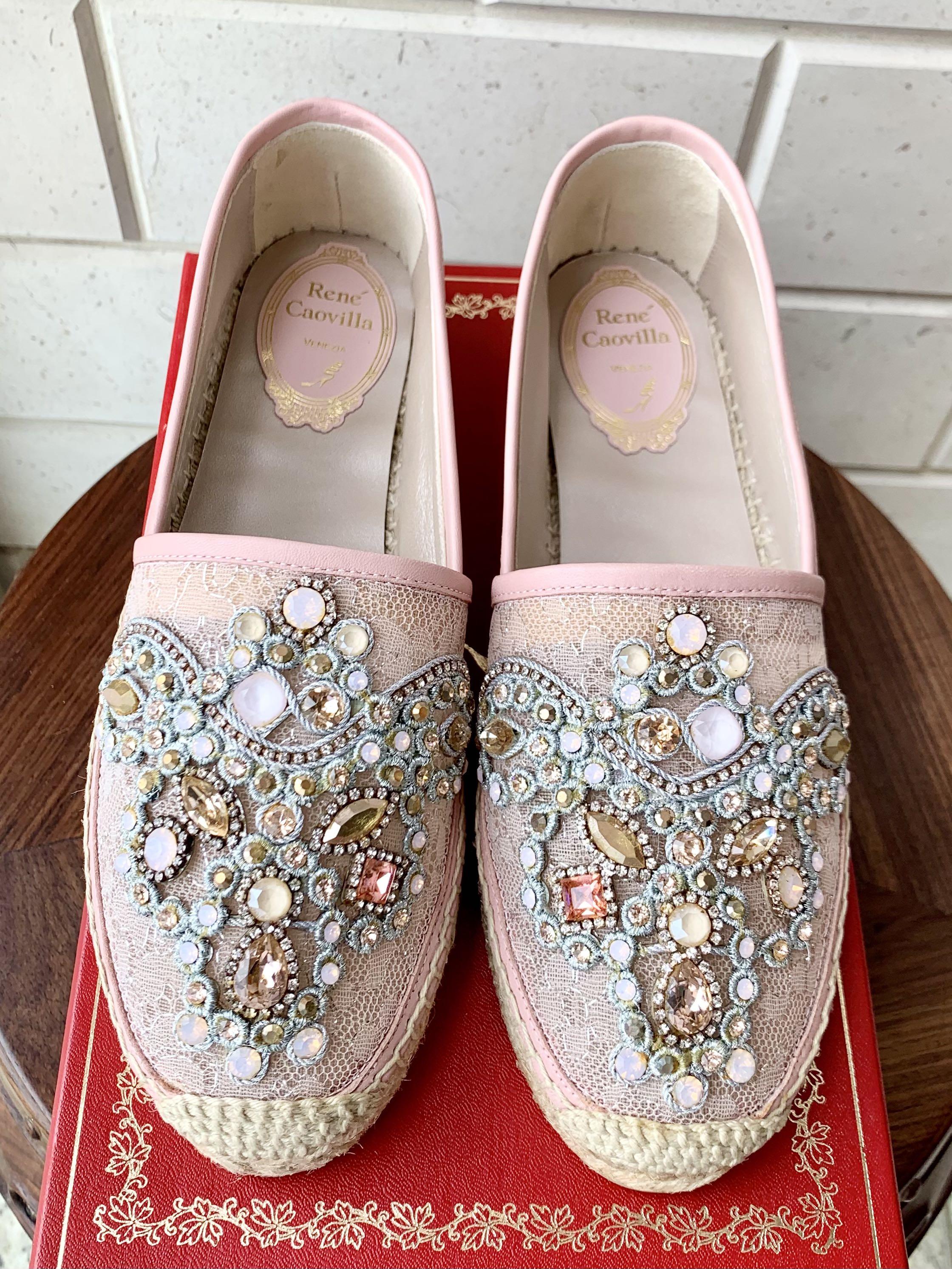 Ren Caovilla Veneziana slip on espadrilles