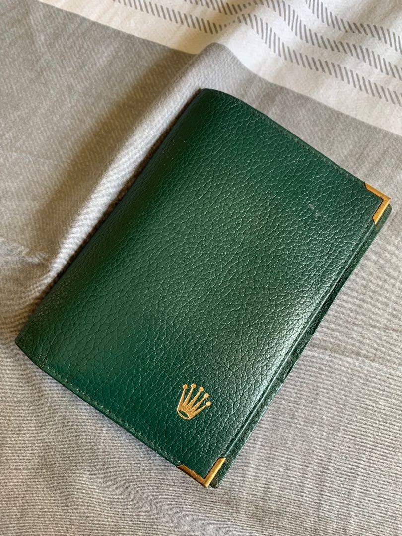Rolex leather passport holder or wallet Luxury Watches on Carousell