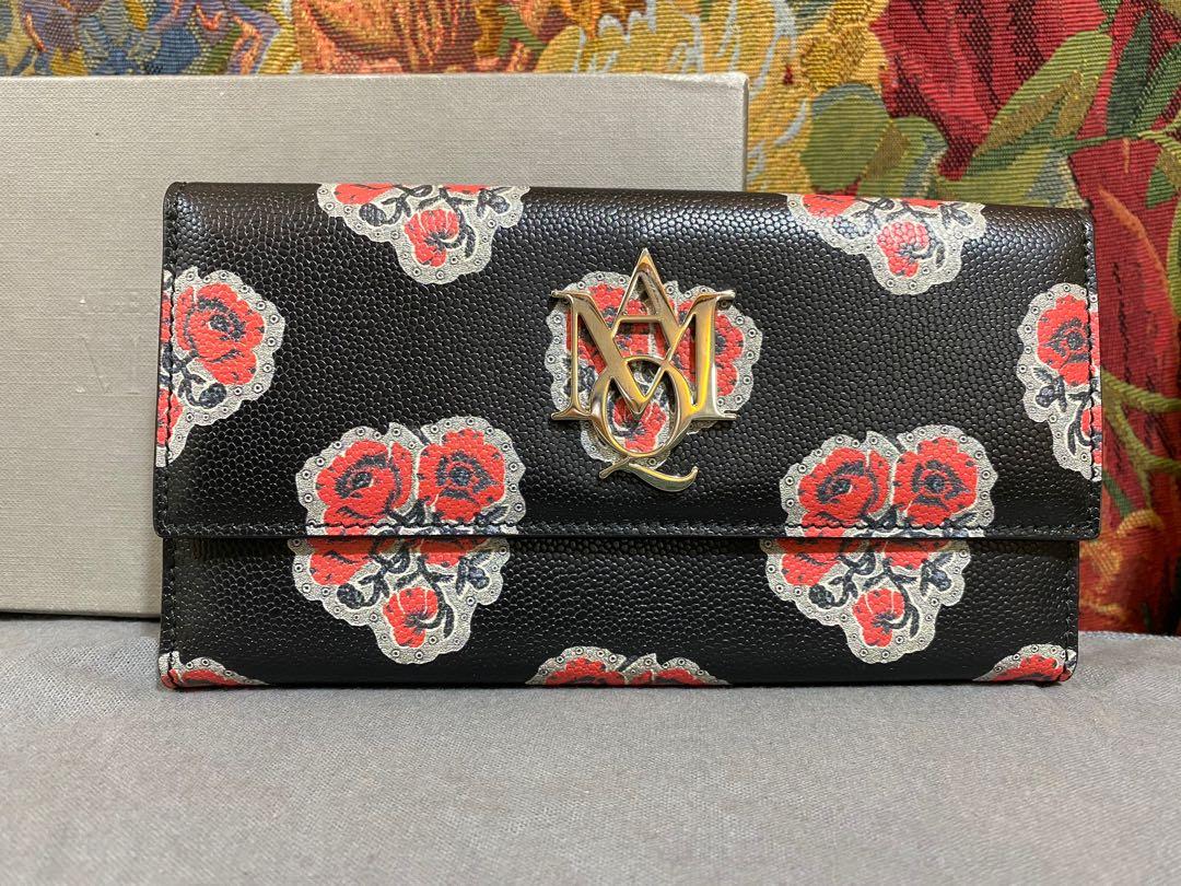 SALE!!!Alexander McQueen wallet (Category: Luxury Bags & Wallets) located in Quezon City. Submitted by authinthecity (Listing ID 1082410251, Image 1). Description: Black Floral Brand new 🌸 Never been used.