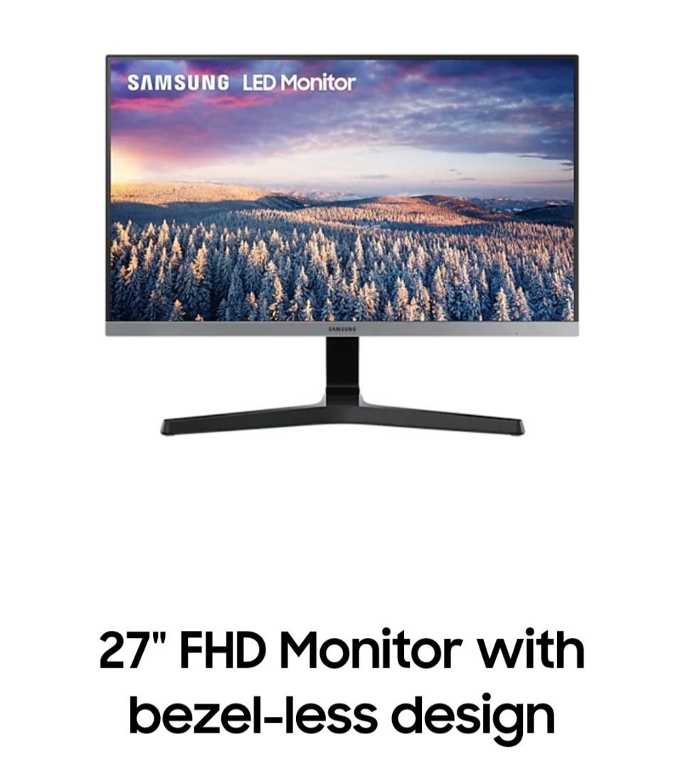Samsung 27inch FHD bezel-less monitor, Computers & Tech, Parts ...