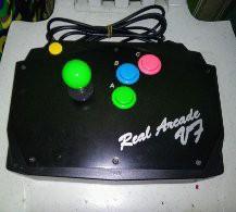Sega Saturn with Arcade Joystick + Game + cables (Category: Others) located in Manila. Submitted by jrealtech1976 (Listing ID 1082433187, Image 2). Description: Sega Saturn with Arcade Joystick + Game + cables Complete Set.