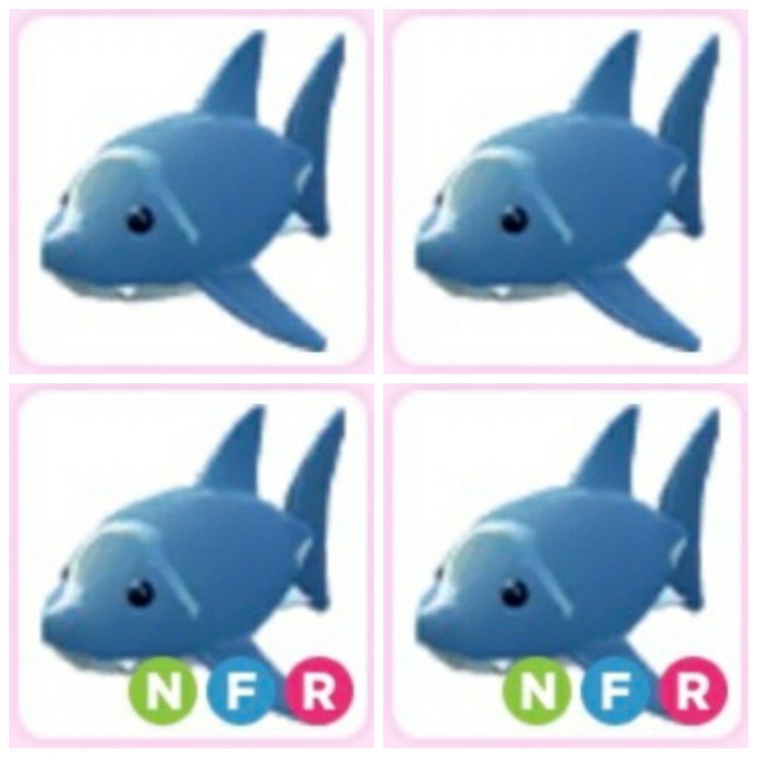 Shark Adopt me pet Roblox, Video Gaming, Gaming Accessories, Game Gift