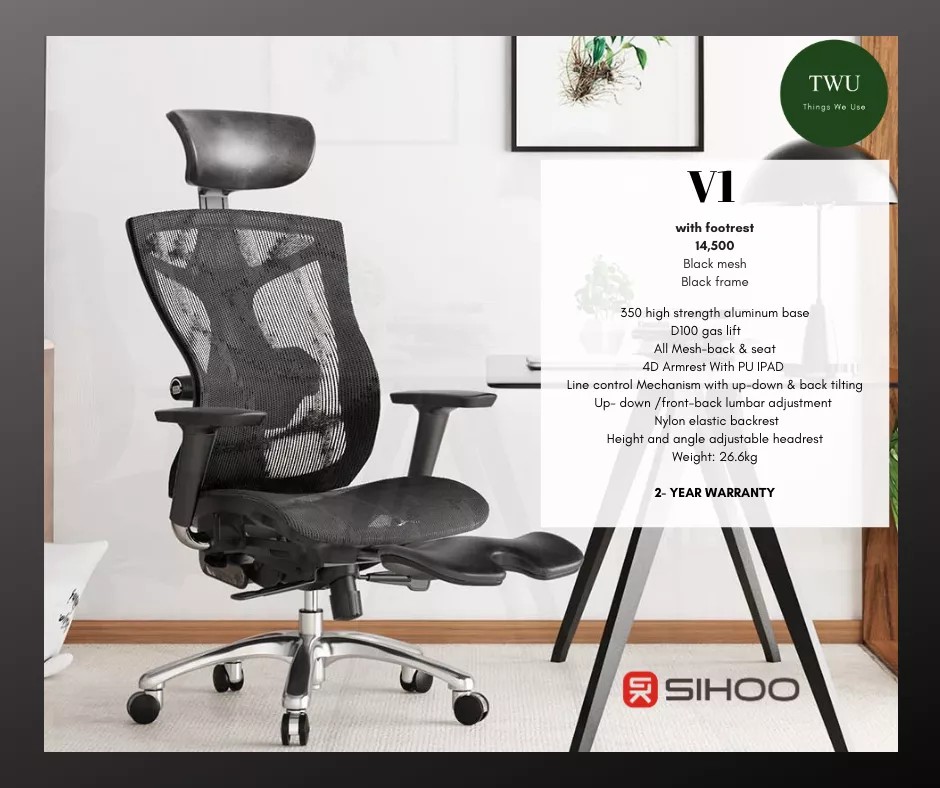 sihoo ergonomic office chair