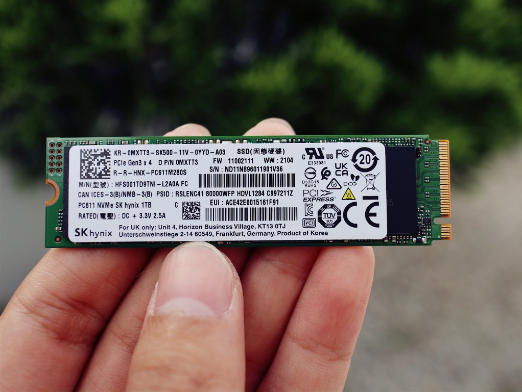 SK Hynix PC611 1TB NVME SSD, Computers & Tech, Parts & Accessories