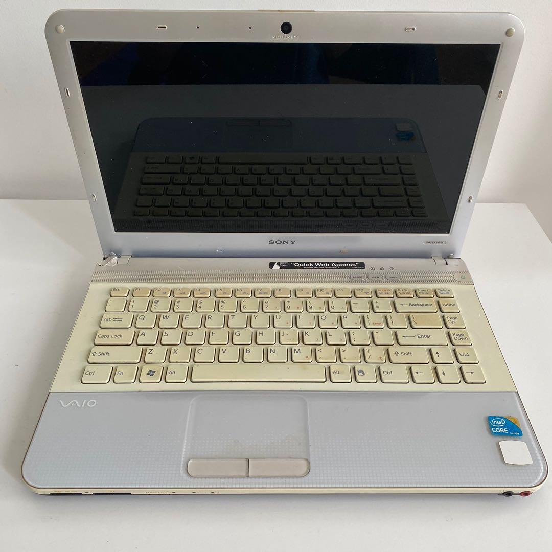 【858】Sony Vaio VPCYA19FJ i3 XP office 858】Sony Vaio VPCYA19FJ i3 XP office