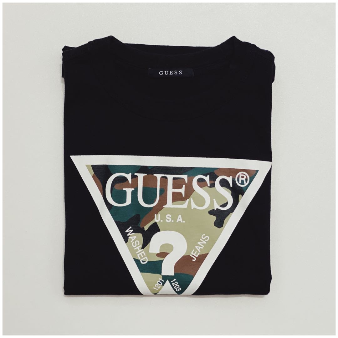 SOPH GUESS CAMOUFLAGE TRIANGLE TSHIRT - Tシャツ/カットソー(半袖/袖