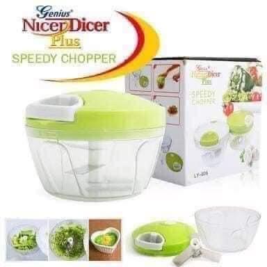 Speedy Chopper (Category: Other Kitchen Appliances) located in Cainta. Submitted by iubelle (Listing ID 1082395785, Image 3). Description: Speedy chopper Chopping vegetables amidst morning's rush hour can be timeconsuming and tedious. This speedy chopper will help you cut veggies, fruits and herbs in a jiffy. Can also make dips and chutneys in it. Can use this chopper not only to chop vegetables and fruits, but can be also as mincer and grinder t