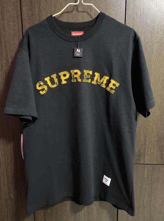 supreme Plaid Appliqu S/S Top Tee チェック - Tシャツ/カットソー