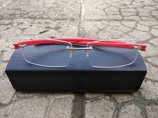 TAG HEUER Rimless REFLEX France Optic RARE Sporty Fashion