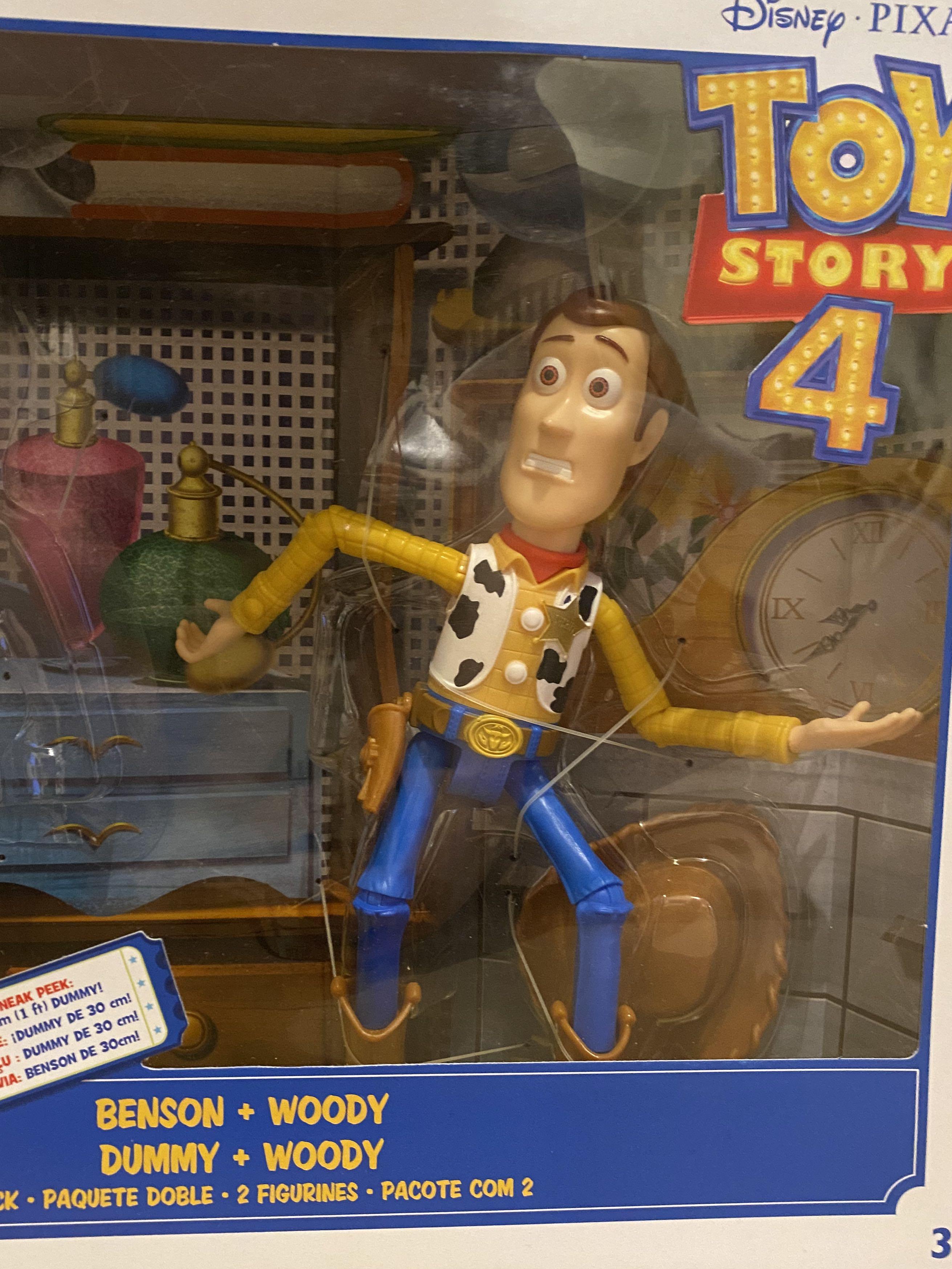 Toy Story 4 - Woody & Gabby Gabby toy figures, 興趣及遊戲, 玩具