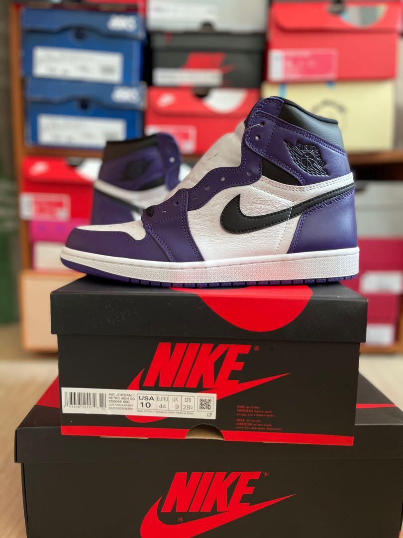 Nike Air Jordan 1 Mid Racer Blue White Black Royal US8 - Vinted