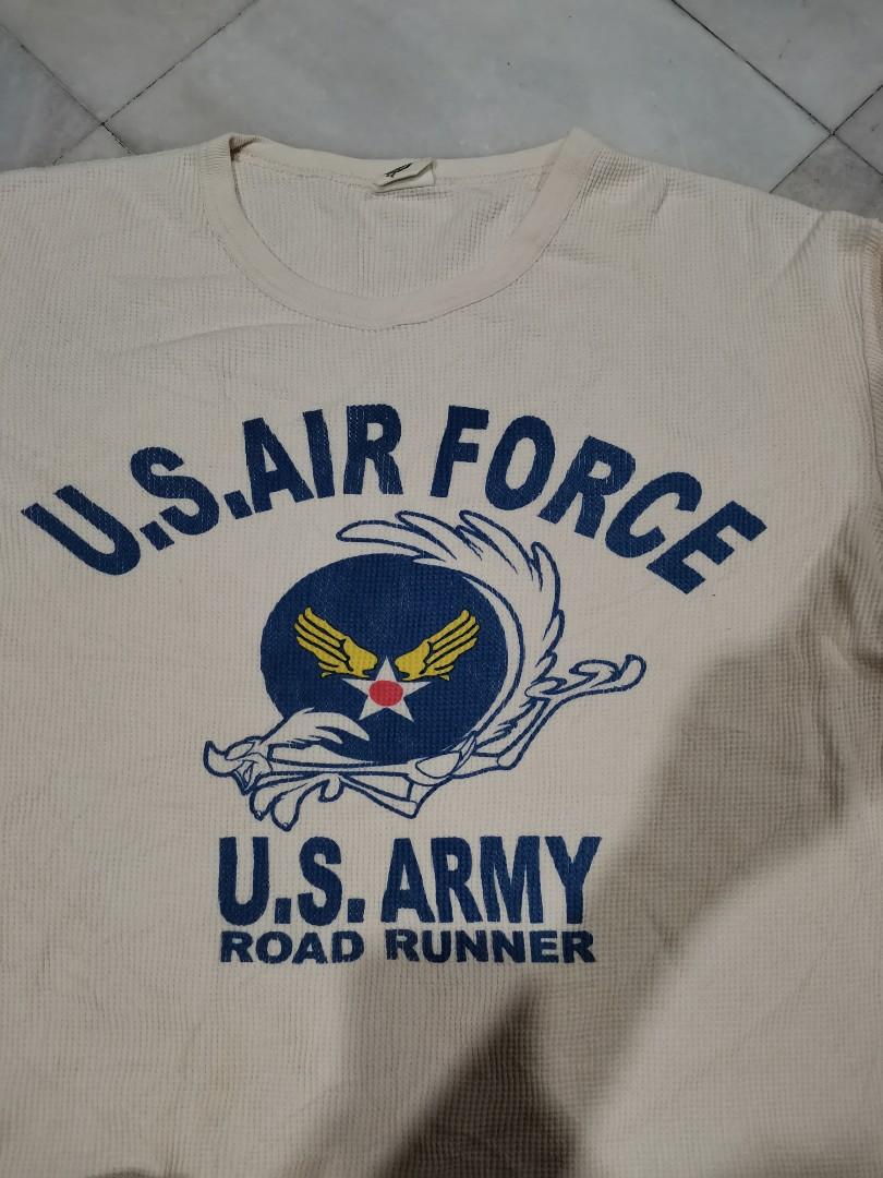 U.S.AIR FORCE ARMY ROAD RUNNER Ls tee, Men