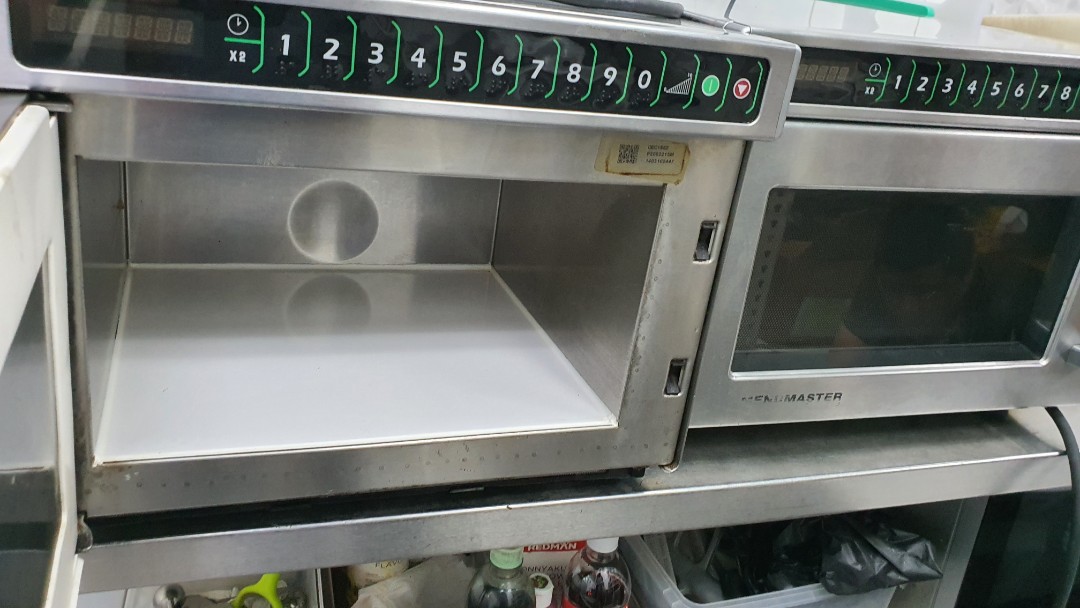 Used Commercial Microwave Oven TV Home Appliances Kitchen