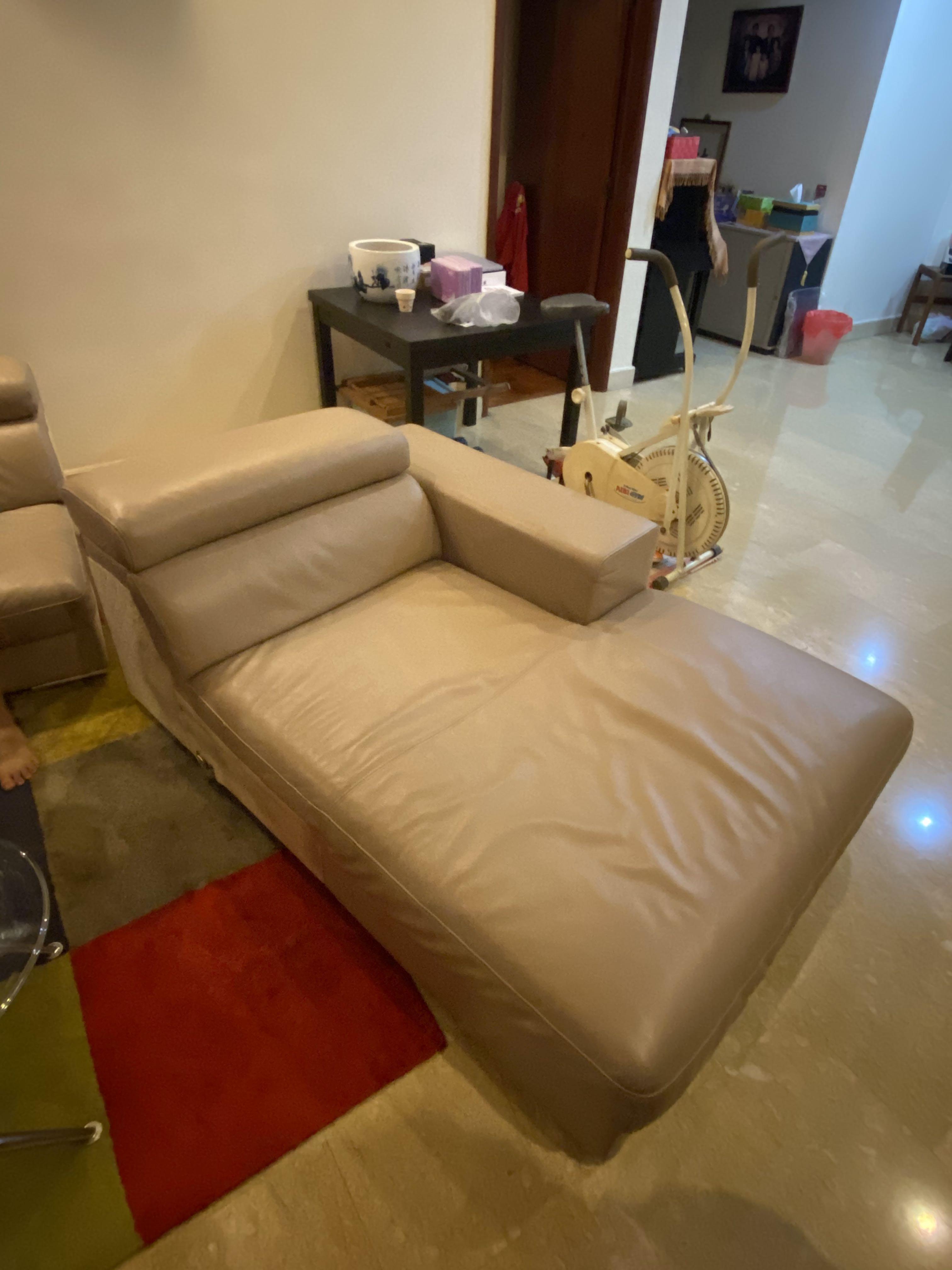 Used chaise lounge hot sale sofa