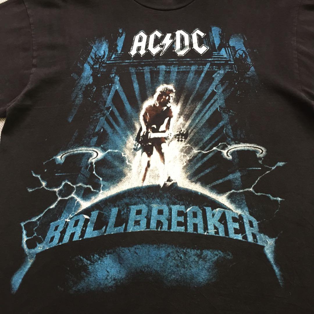 Vintage 1996 AC ⚡️DC BallBreaker Tour TEE, Men's Fashion, Tops & Sets ...