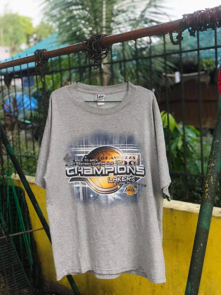 NTWRK - Y2K Lakers Champions T-Shirt Size 2XL