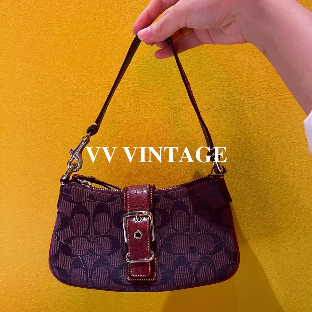 Vintage Coach Shoulder Bag, Women's Fashion, Bags & Wallets, Shoulder
