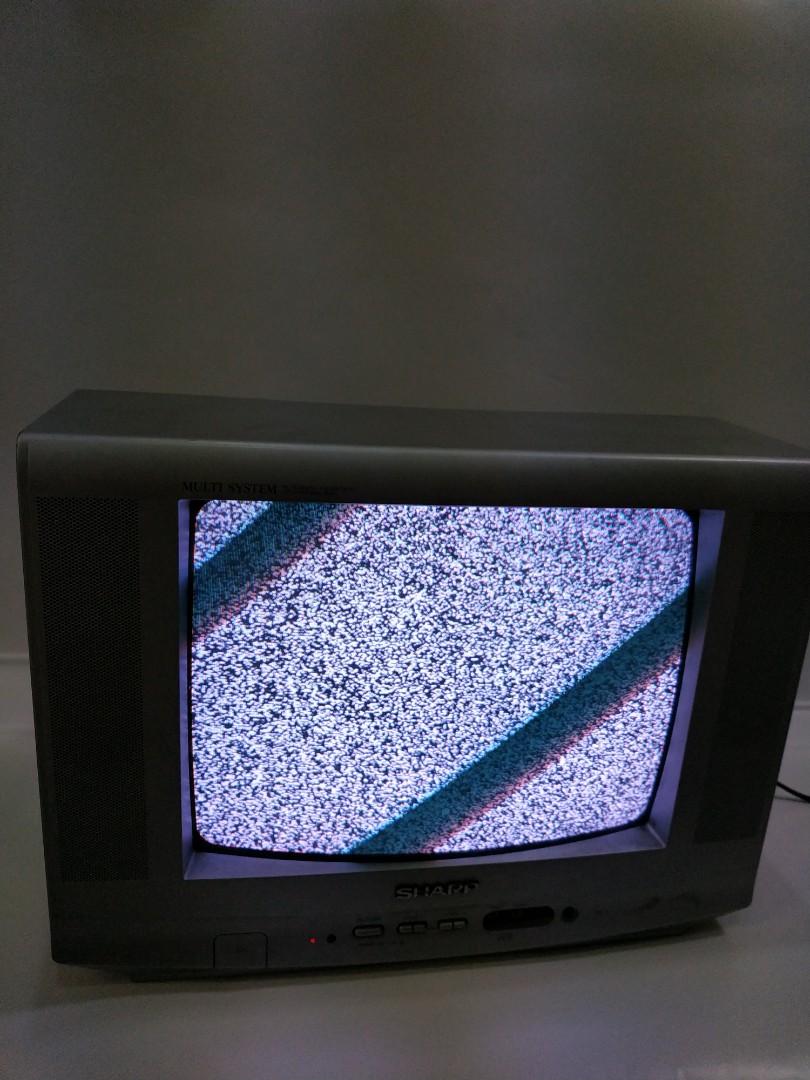 Vintage CRT Sharp TV, TV & Home Appliances, TV & Entertainment, TV on