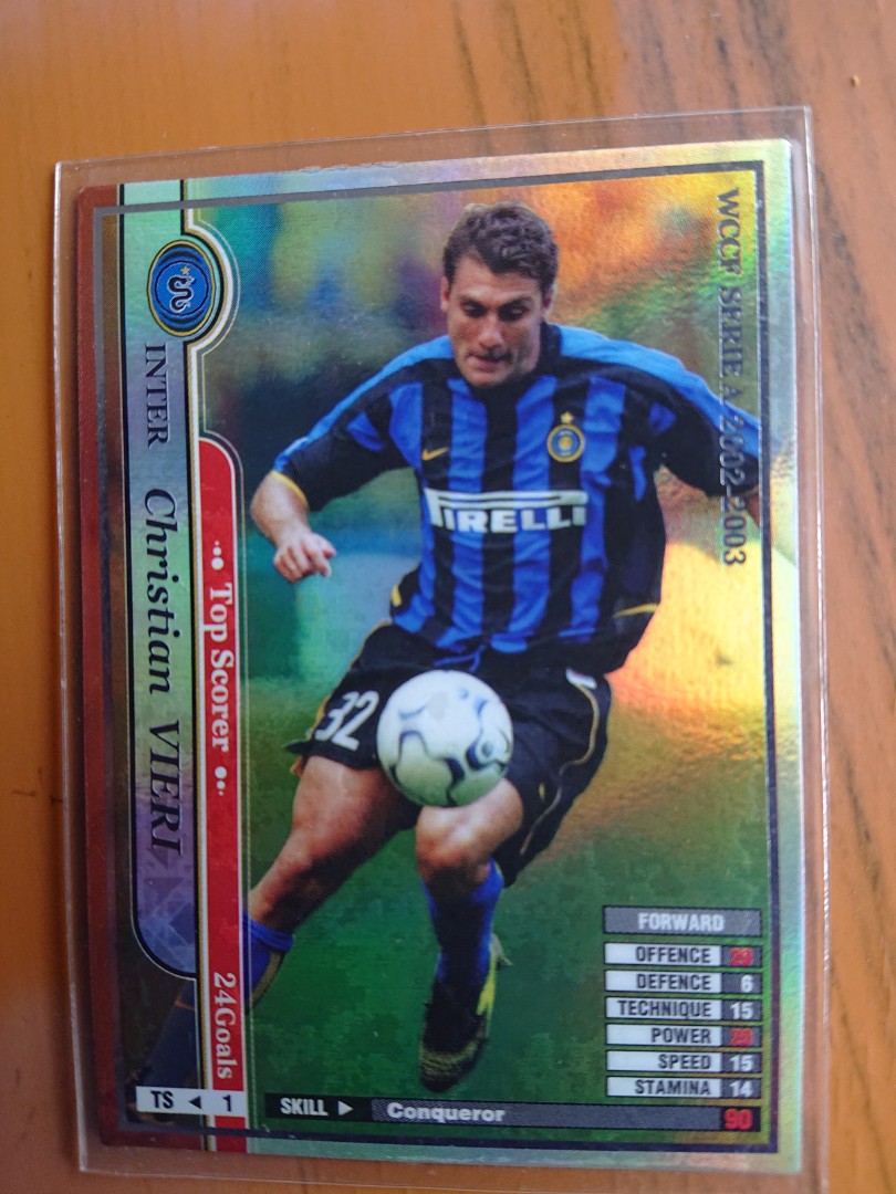 Wccf Ts Vieri 玩具 遊戲類 Board Games Cards Carousell Wccf Ts Vieri 玩具 遊戲類 Board Games Cards Carousell