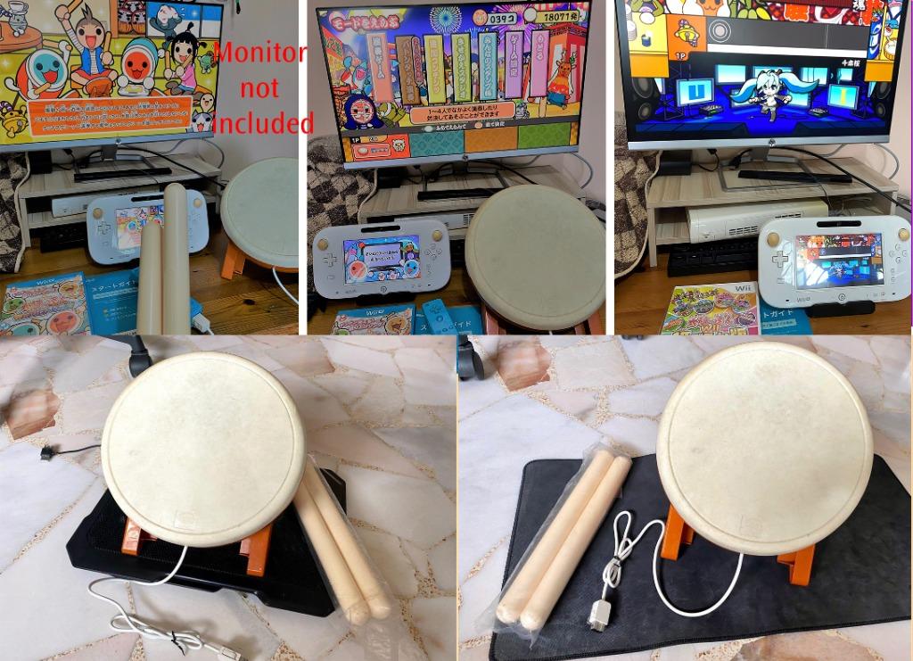 Wii U Console Set 8 Games Bandai Taiko Drum Bachi Set Sports Equipment Bicycles Parts Parts Accessories On Carousell
