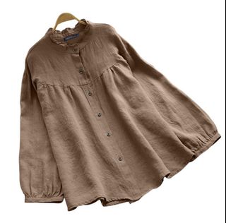 ZANZEA blouse size L Women s Fashion Tops Blouses on Carousell