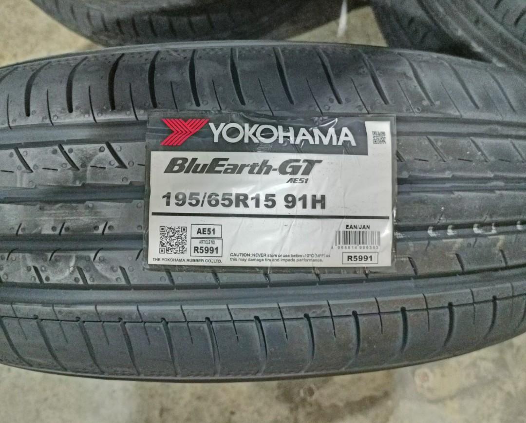 195 65 15 Yokohama Bluearth Gt Ae51 Car Accessories Tyres Rims On Carousell