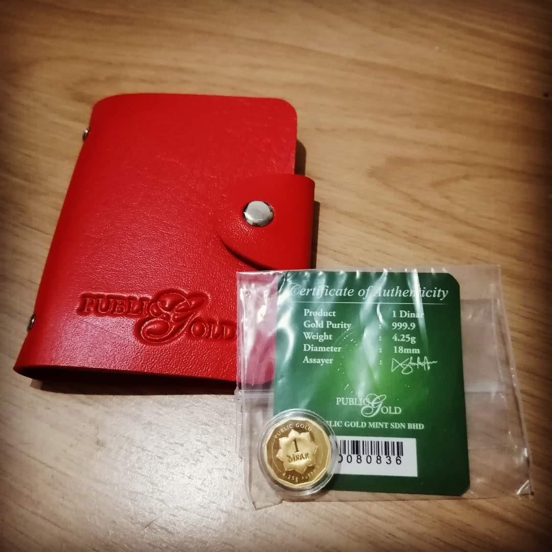 1 Dinar Emas Public Gold Luxury Accessories On Carousell