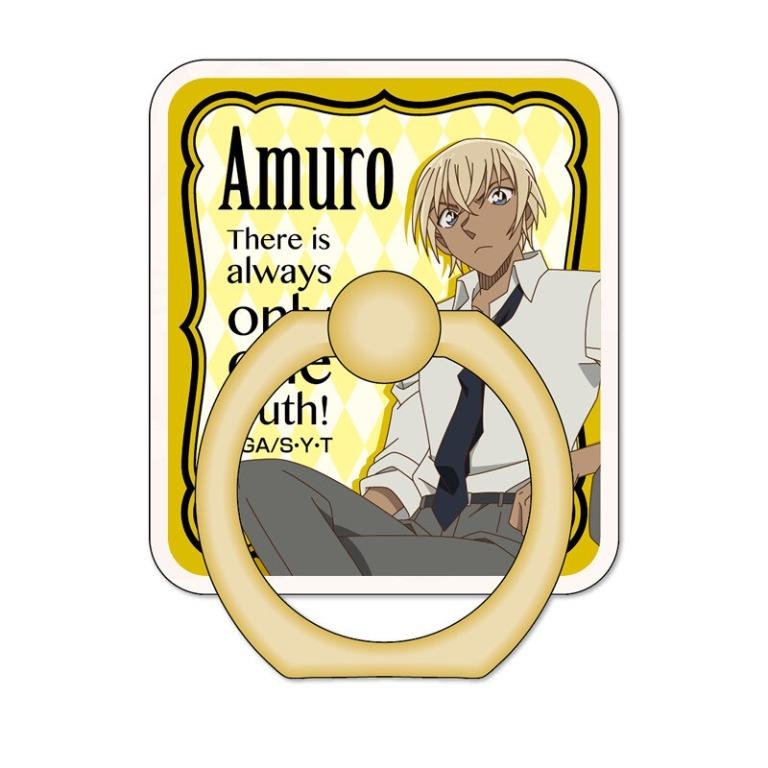 名偵探柯南日版電話智能手機戒指支架輔助波本降谷零 安室透 電子產品 其他 Carousell