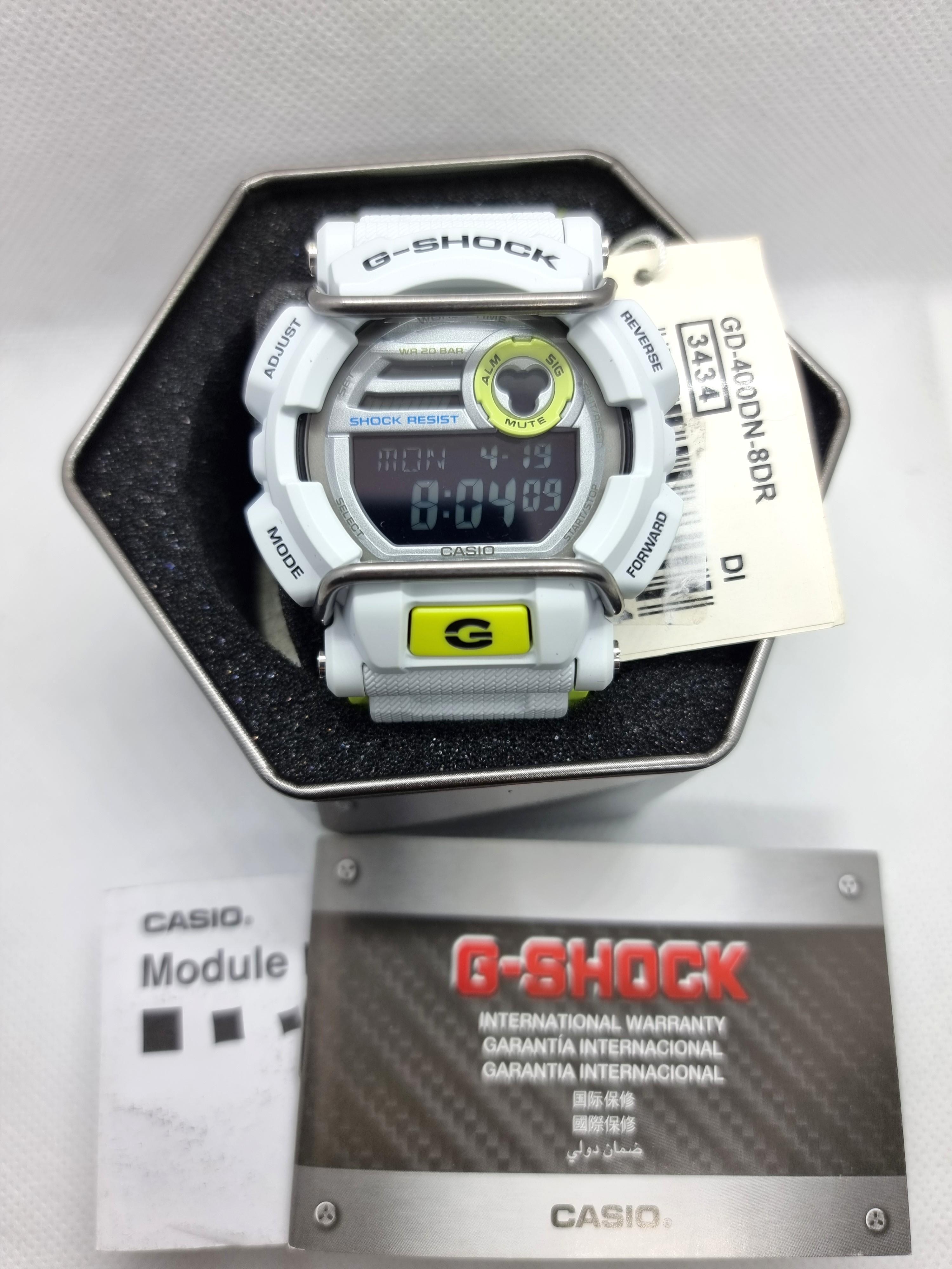 Authentic CASIO G SHOCK GSHOCK x GD 400DN 8DR NOS