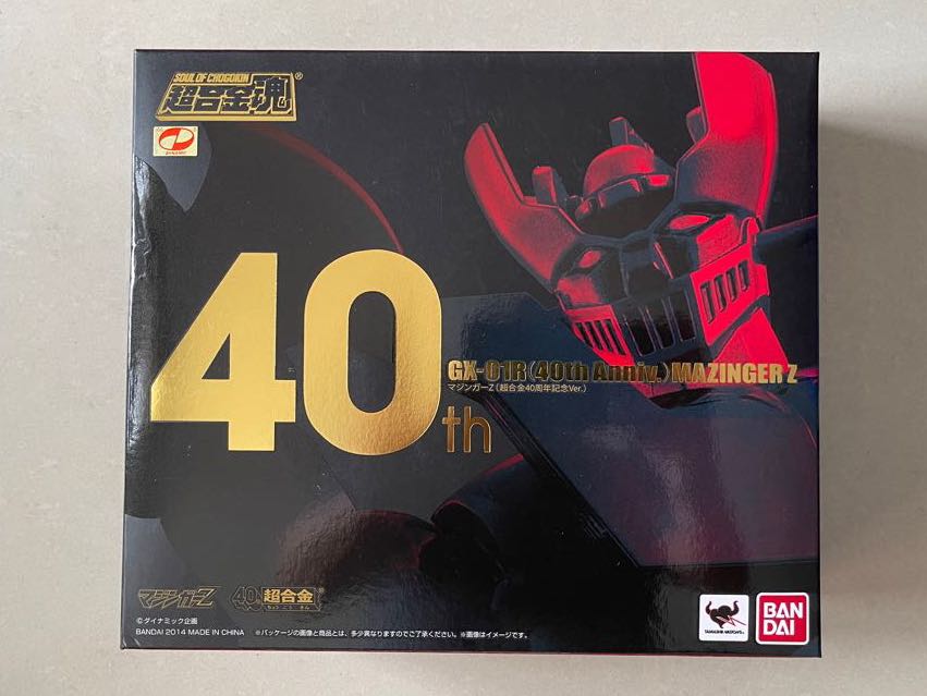 99%新日版Bandai 超合金魂40周年記念Ver. GX-01R(40th Anniversary