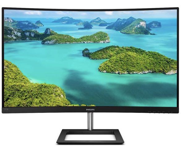 Philip 全高清曲面lcd 顯示器271e1ca 69 75 Hrz 電腦 平板電腦 電腦周邊產品 電子屏幕 Carousell