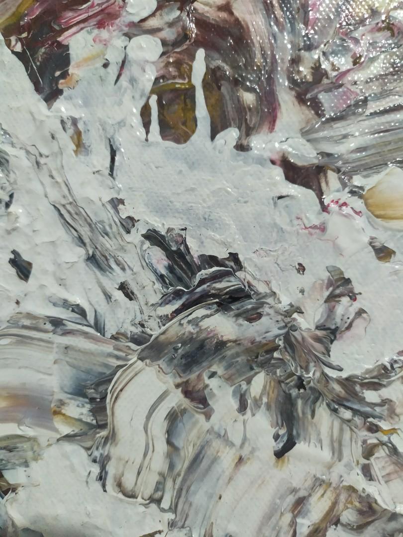 Acrylic Abstract Pouring Painting (Category: Art & Prints) located in San Juan City. Submitted by shewyy (Listing ID 1082617145, Image 3). Description: acrylic abstract pouring painting 12x12 in canvas.