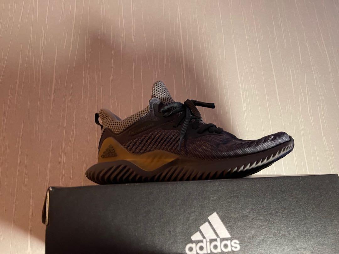 Adidas Alphabounce Beyond Carbon Grey UK 7.5