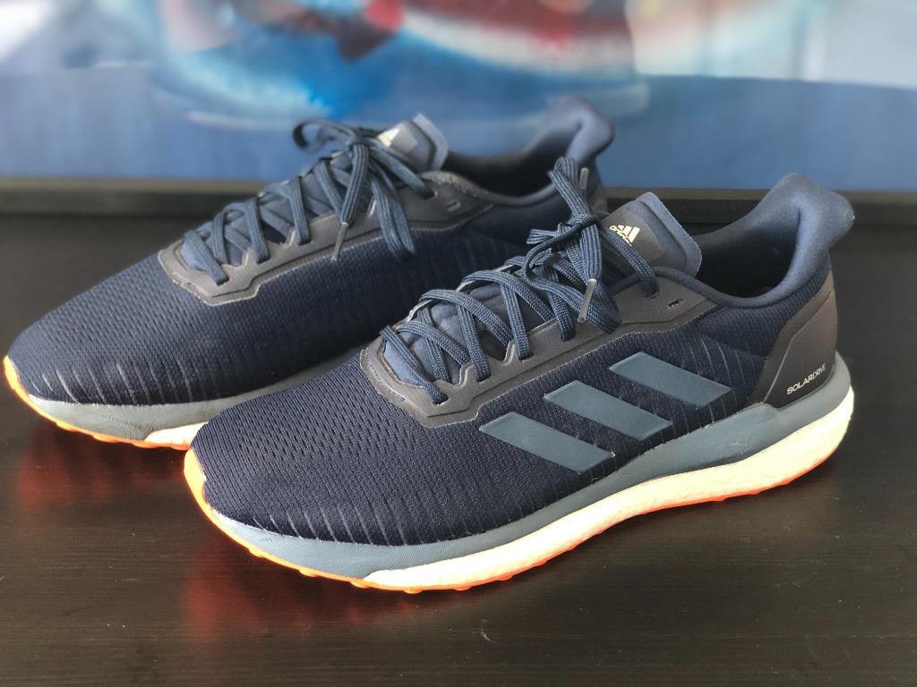 Adidas Solar Boost Size 10.5 (Category: Sneakers) located in Antipolo. Submitted by drfernandez (Listing ID 1082625651, Image 1). Description: Extremely clean and stored properly. Bought in USA. This comes from a smoke-free and clean home. Please look into my other listings for other items that you might just need. I also have other bags, shoes, purses, office items, kitchen and home items, etc. .