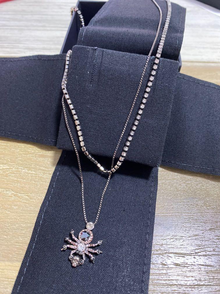 Alexander mcqueen spider top necklace