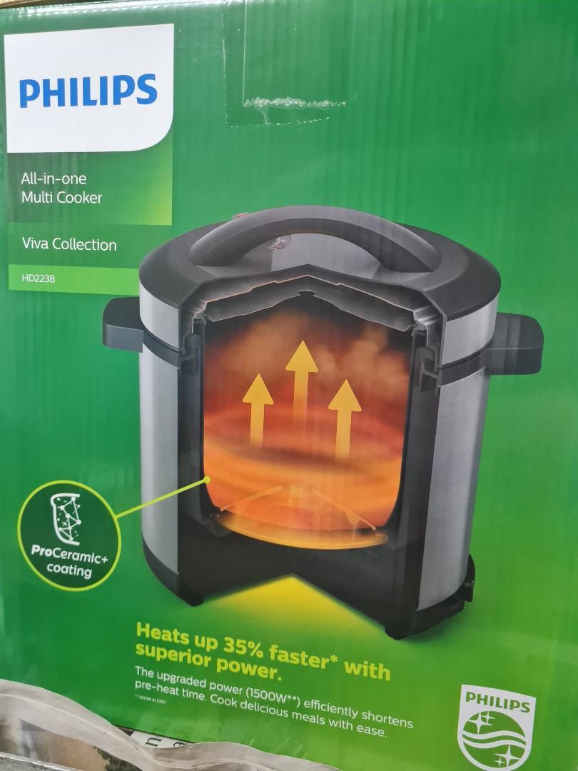 All in one cooker HD2238, TV & Home Appliances, Kitchen Appliances