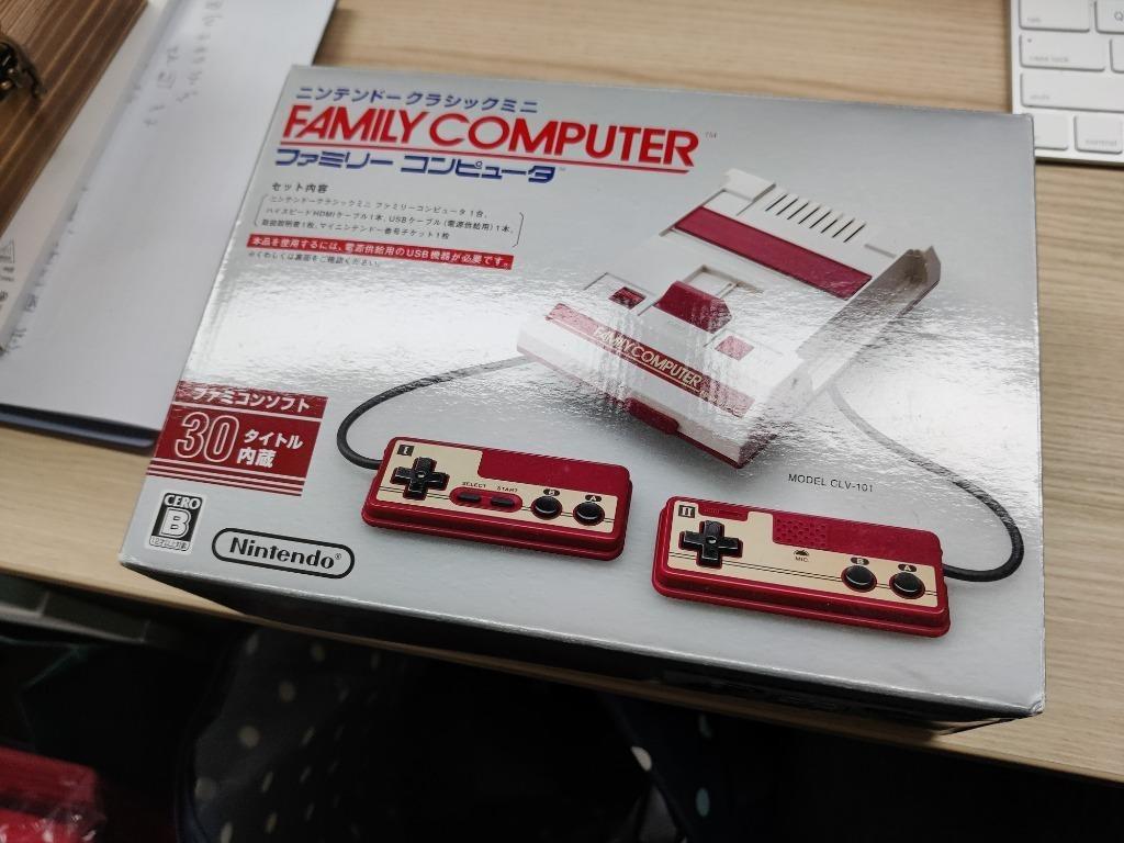 全新amazon日版迷你紅白機（連特典）Nintendo Classic Mini, 電子遊戲, 電子遊戲機, Nintendo 任天堂 ...