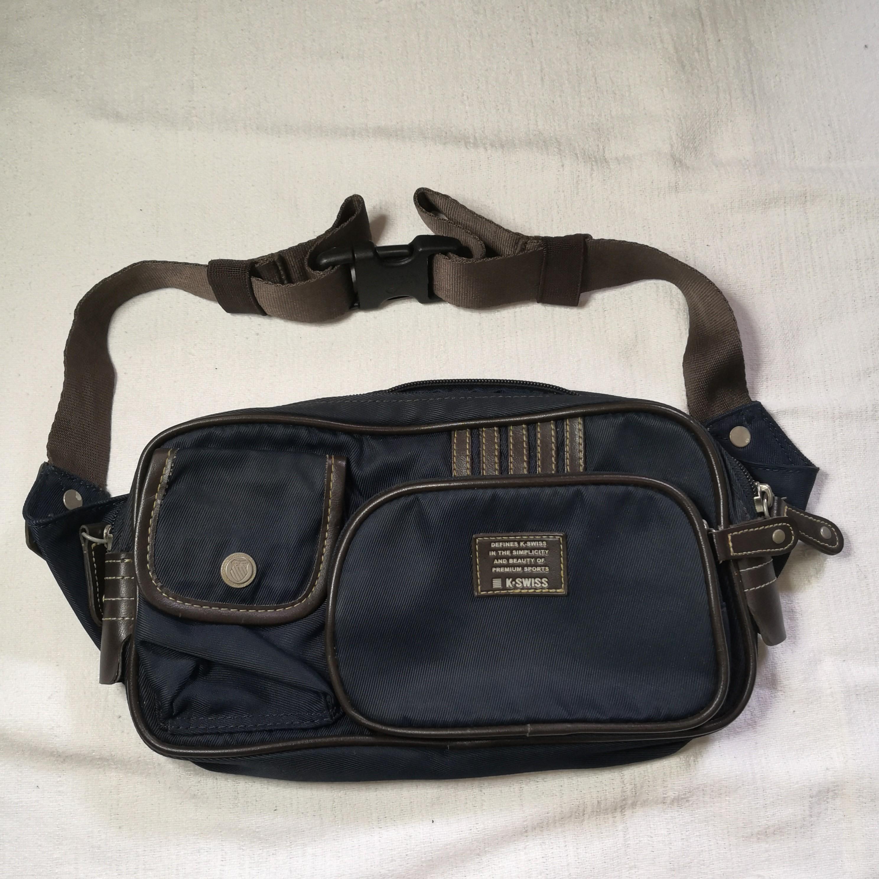 Authentic K Swiss Beltbag Men s Fashion Bags Belt bags