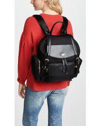 michael kors mott large nylon diaper backpack