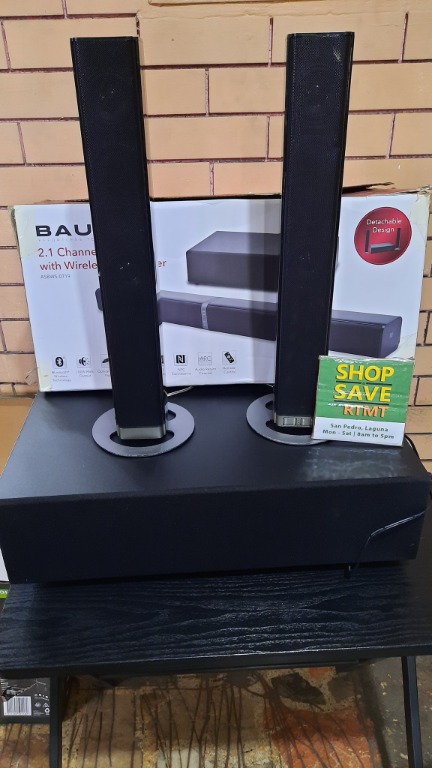 Bauhn soundbar 2.1 top