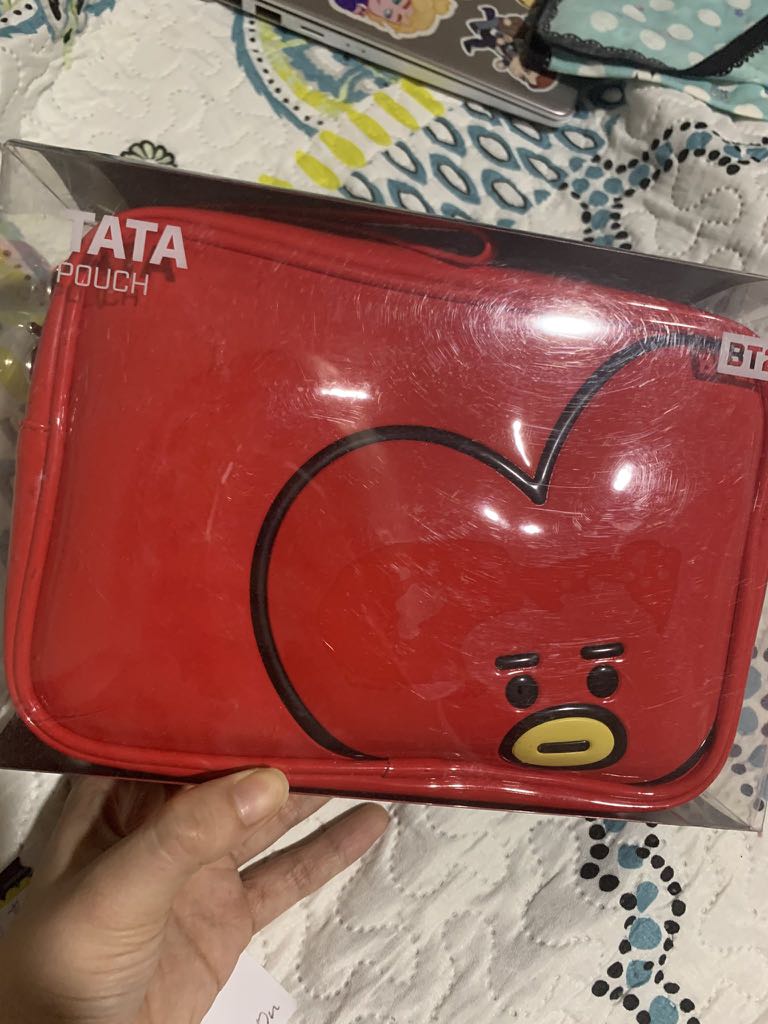 bt21 enamel pouch