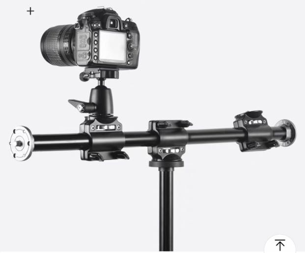Camera tripod vertical overhead shot lengthened, Photography, Camera