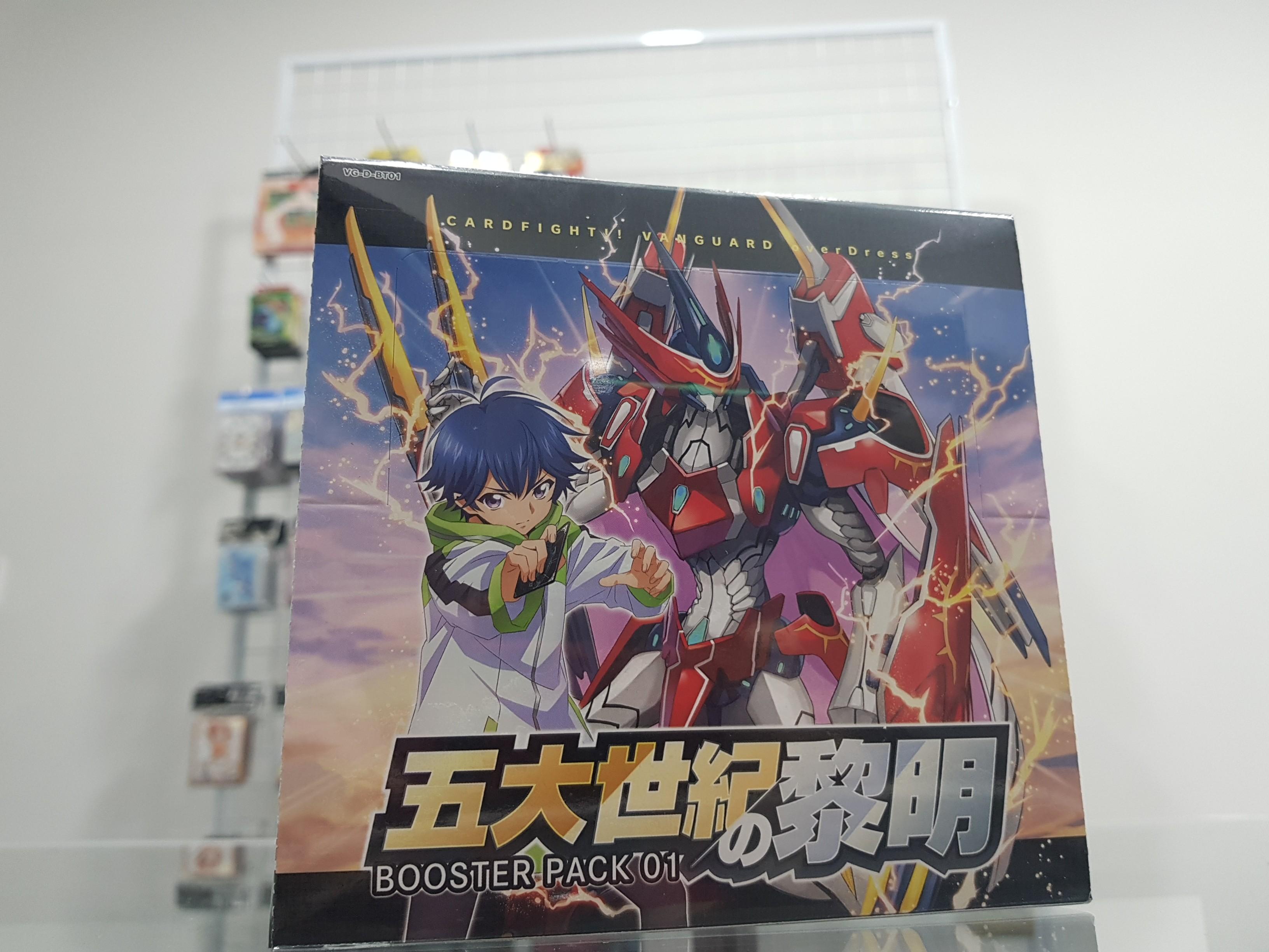 cardfight vanguard genesis of the five greats booster box Cardfight!! Vanguard - D BT01 - Genesis of the Five Greats