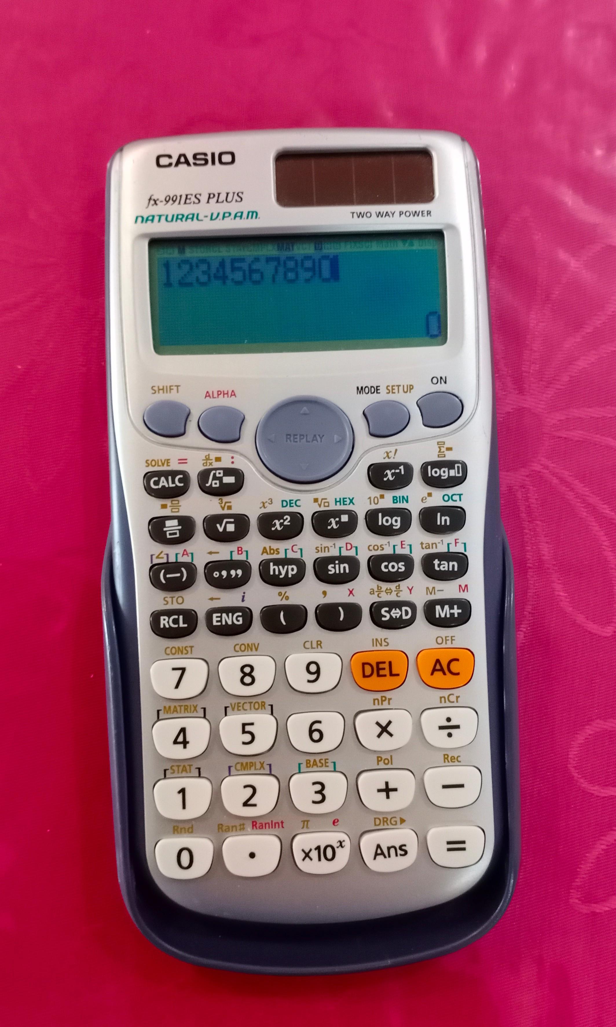 Casio 530 shop calculator