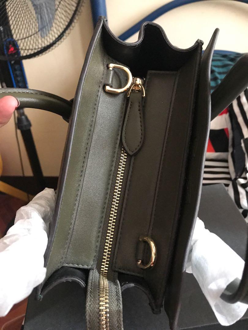 CLN Luggage Nano Zipped Tote, Women's Fashion, Bags & Wallets, Shoulder ...