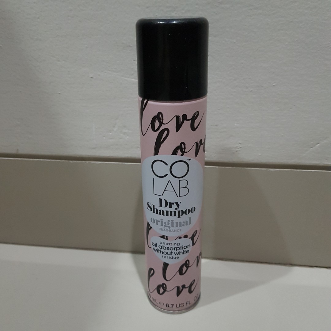 Co Lab Dry Shampoo Original, Kesehatan & Kecantikan, Perawatan Rambut di Carousell