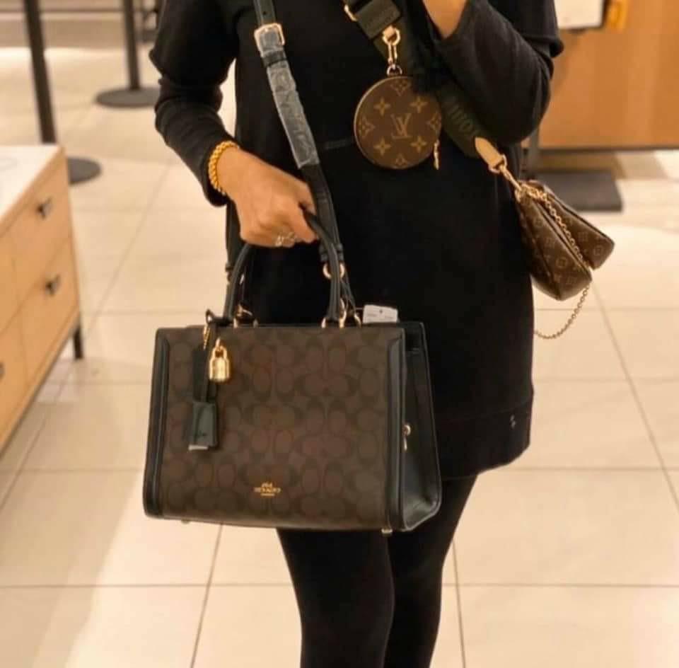 Coach top zoe carryall